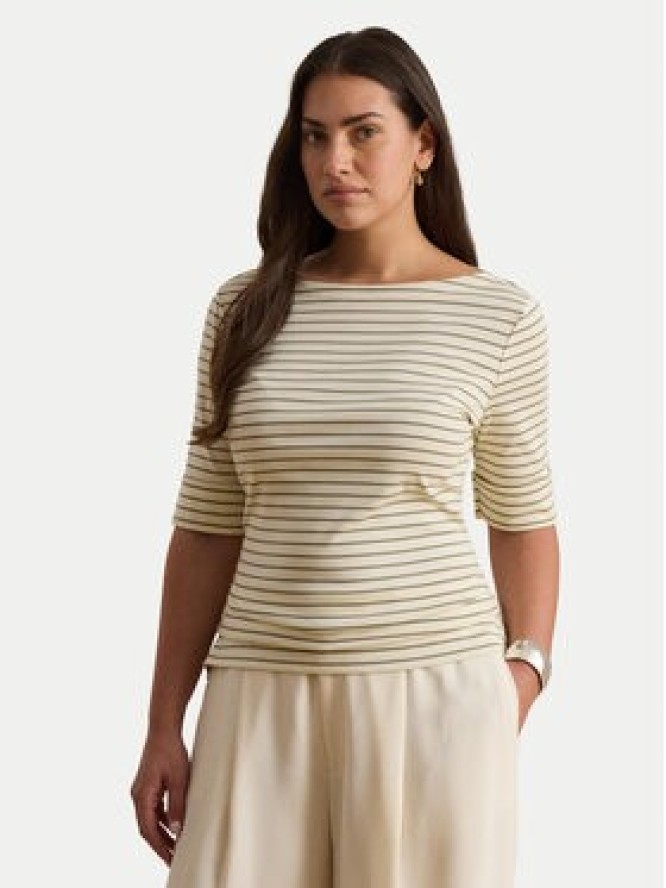 LAUREN RALPH LAUREN Bluzka Judy 200P13919002 Beżowy Regular Fit