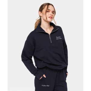 Bluza dresowa Carpatree Club Sport Royal Navy