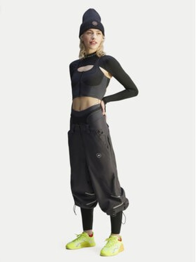 adidas by Stella McCartney Spodnie dresowe Woven JI5248 Czarny Loose Fit