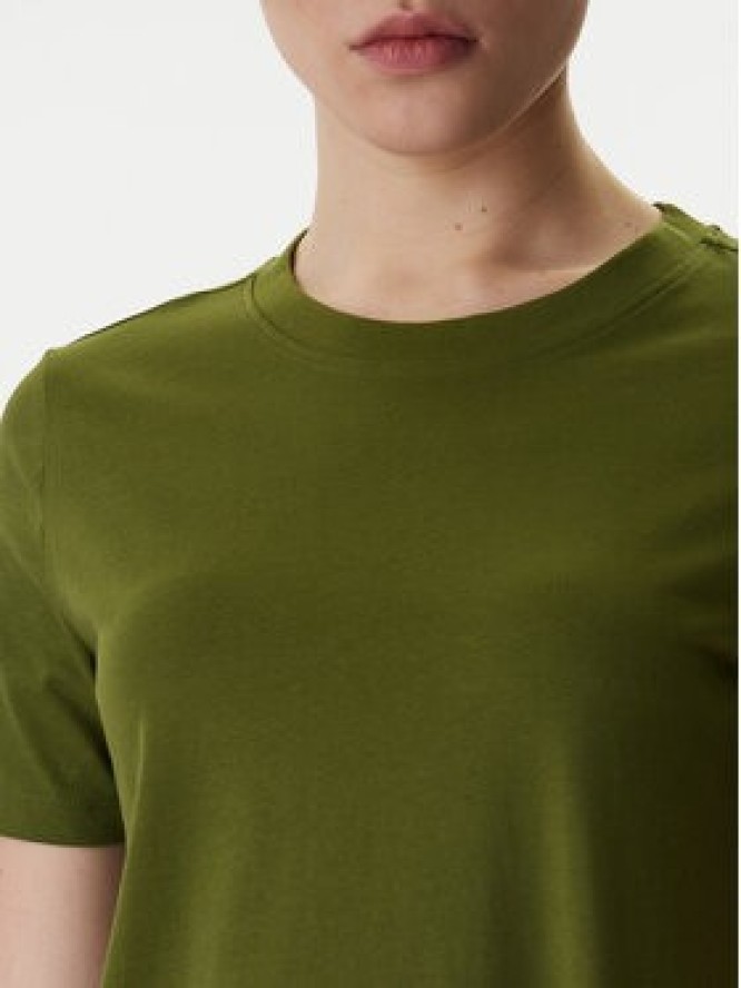 Vero Moda T-Shirt Paulina 10316991 Zielony Regular Fit