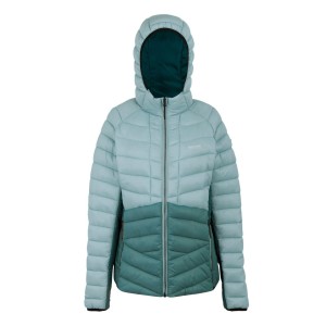 Kurtka damska przejściowa ocieplana z kapturem Dalent