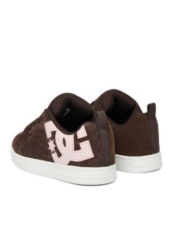 DC Shoes Sneakersy CEOWB-V5-10118 Brązowy jasny