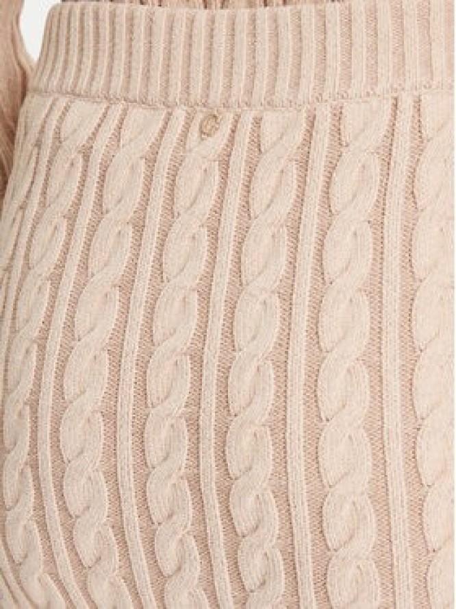 Guess Spódnica mini W5YD68 Z3OU0 Beżowy Regular Fit