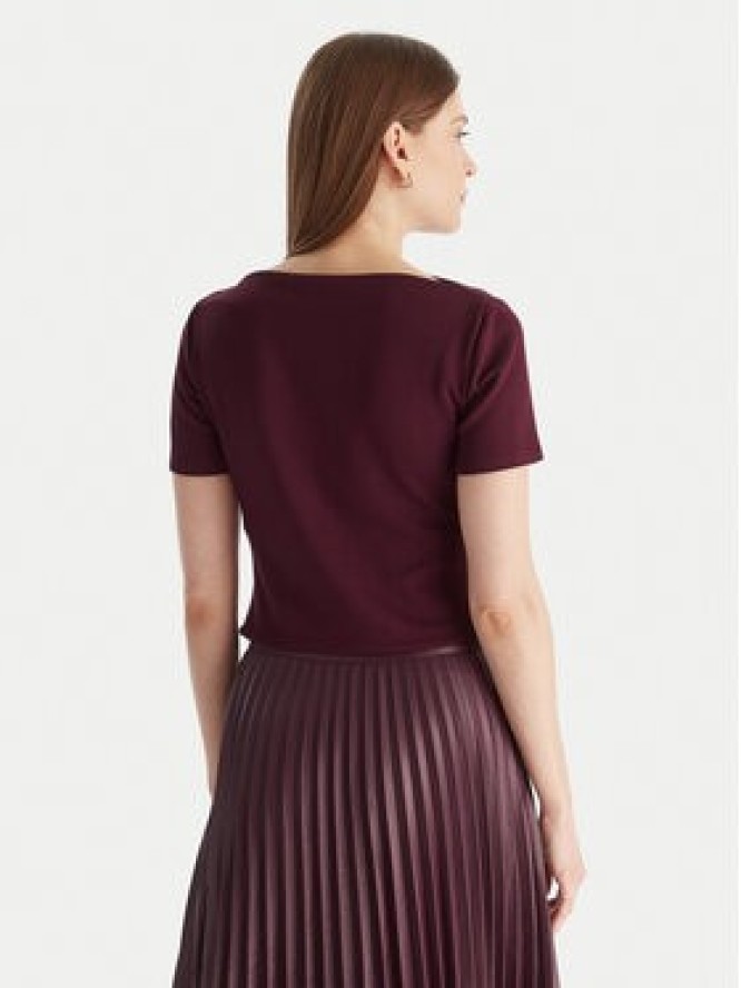 Vero Moda Bluzka Nelli 10335687 Fioletowy Regular Fit