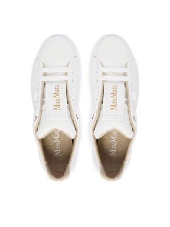 Max Mara Sneakersy Maxiv 2524766132650 Biały