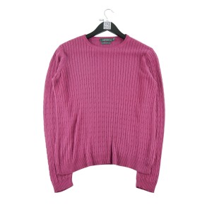 Second life - Sweter damski Lauren Ralph Lauren bordo - Jak nowy