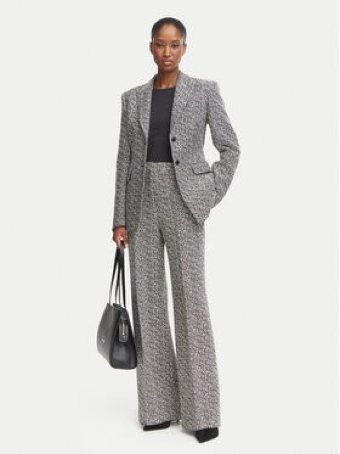 HUGO Marynarka 50570564 Szary Regular Fit