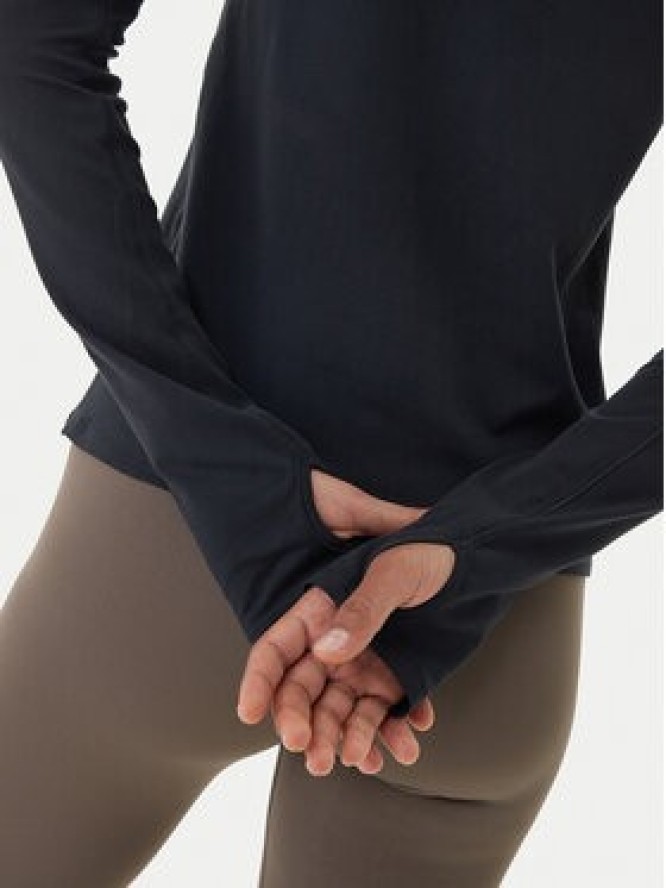 Girlfriend Collective Koszulka techniczna Reset 3054 Czarny Slim Fit