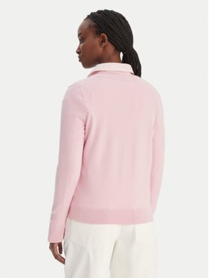 Tommy Hilfiger Sweter WW0WW40098 Różowy Regular Fit