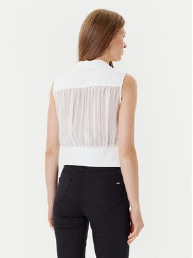 Morgan Top 242-OPLI Biały Slim Fit