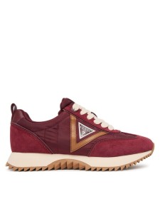 Guess Sneakersy 184488 Bordowy