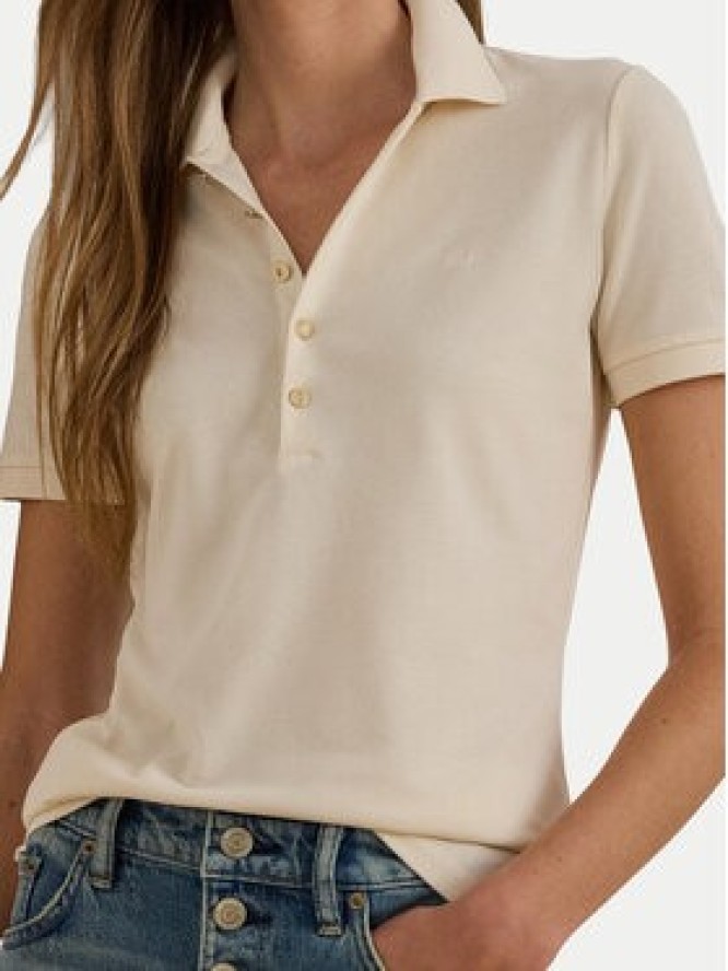 LAUREN RALPH LAUREN Polo 200679219010 Beżowy Regular Fit
