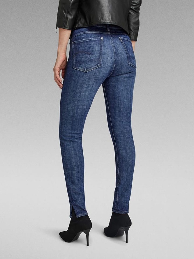 G-Star Dżinsy "Lhana" - Skinny fit - w kolorze granatowym rozmiar: W30/L30