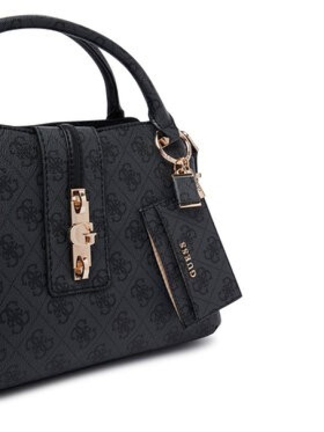 Guess Torebka Yvonne Logo HWSG23 78060 Czarny