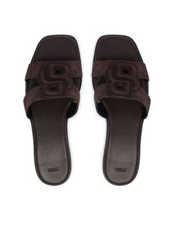 BOSS Klapki Charlize 50563333 Brązowy