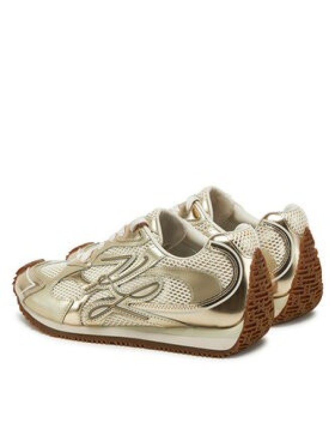 KARL LAGERFELD Sneakersy Velocette KL63925 Złoty