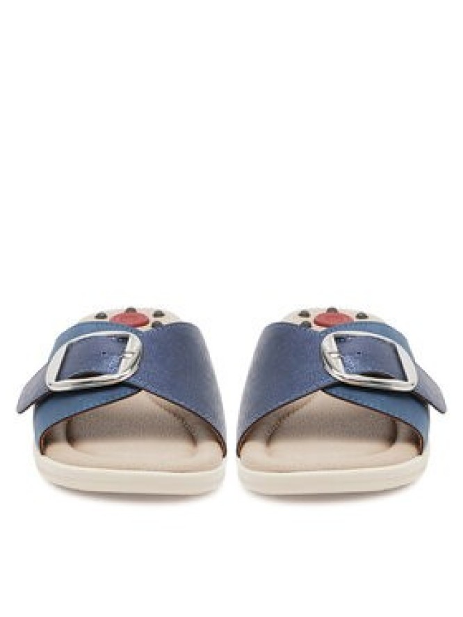 Go Soft Klapki LAH3T9092-3 Granatowy