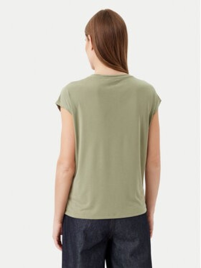 Vila T-Shirt Modala 14074847 Zielony Regular Fit