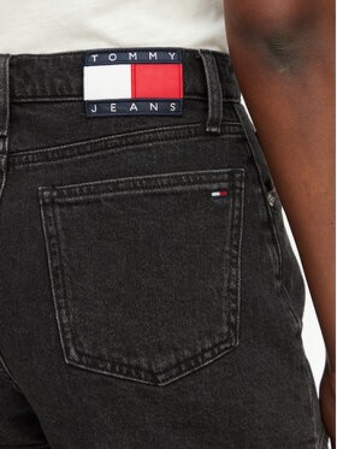 Tommy Jeans Szorty jeansowe DW0DW23057 Czarny Regular Fit