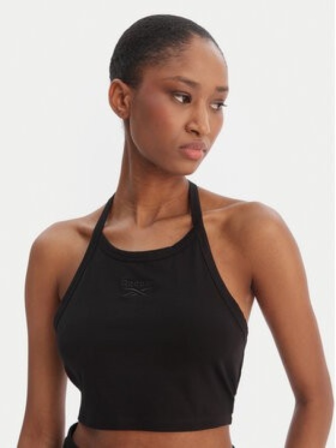 Reebok Top Tatianna RK25494CCW Czarny Slim Fit
