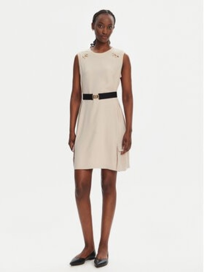 Liu Jo Sport Sukienka codzienna TA5139 TS923 Beżowy Regular Fit