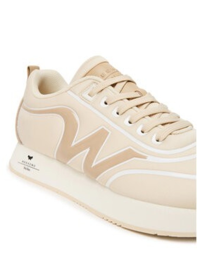 Weekend Max Mara Sneakersy 2525766034650 Écru