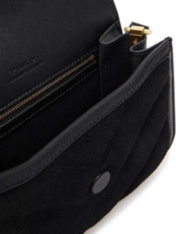 PINKO Torebka Love Box Bag Fl Mini AI 25-26 PLTT 104297 A2JH Czarny