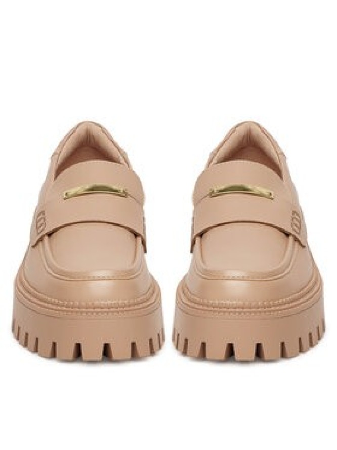 DeeZee Loafersy HY19001-2 Beżowy