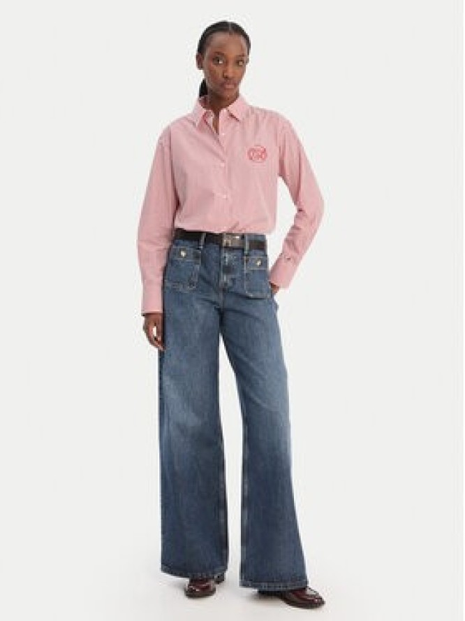 Tommy Hilfiger Jeansy WW0WW49387 Niebieski Wide Leg