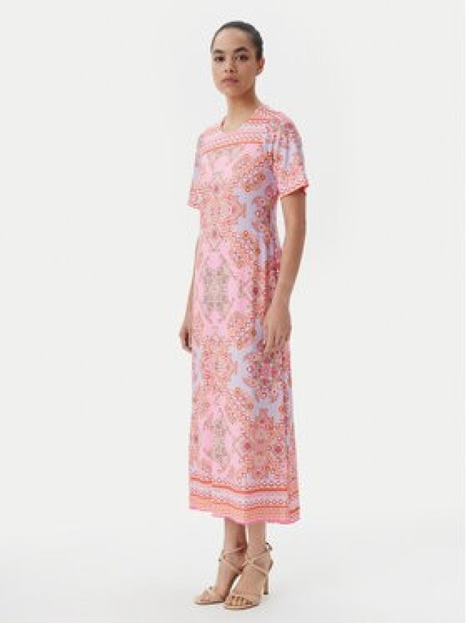 Hale Bob Sukienka letnia 4YAS614A Różowy Regular Fit