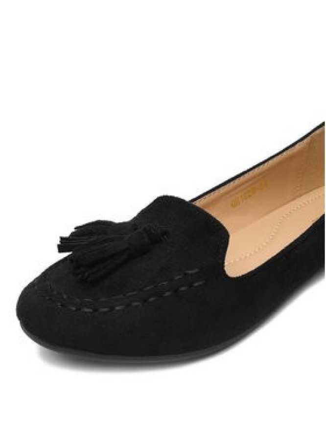 DeeZee Mokasyny QH1829-89 Czarny