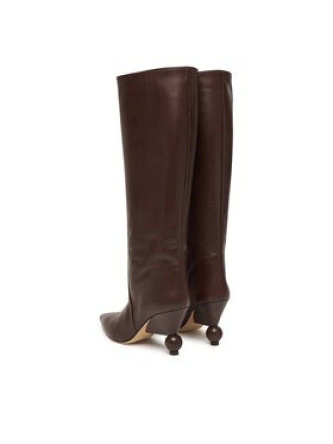 Weekend Max Mara Kozaki Tasca 2525796075600 Brązowy