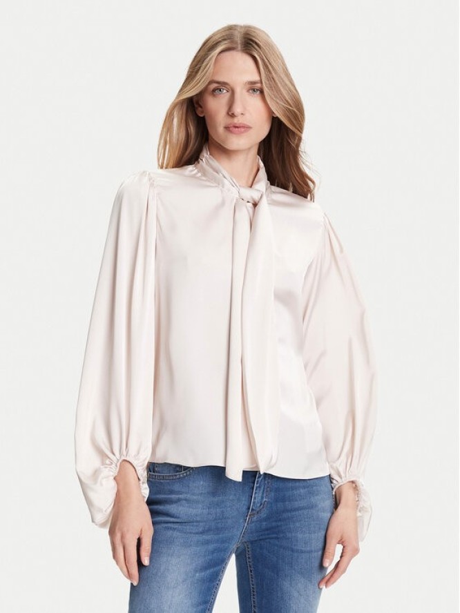 Rinascimento Bluzka CFC0126202003 Biały Loose Fit
