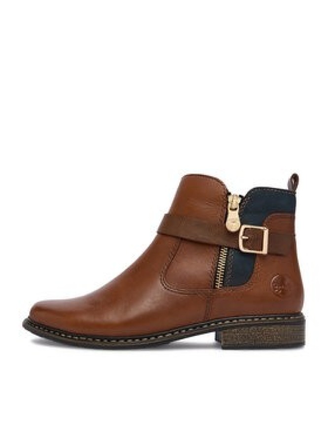 Rieker Botki CEO-Z4959-22 Beżowy jasny