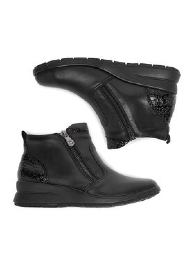 Rieker Botki CEO-L4861-00 Czarny