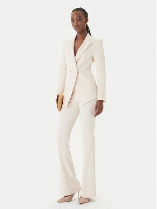 Rinascimento Marynarka CFC0128646003 Beżowy Slim Fit