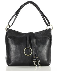 Shopperka skórzana MARCO MAZZINI czarna 416c