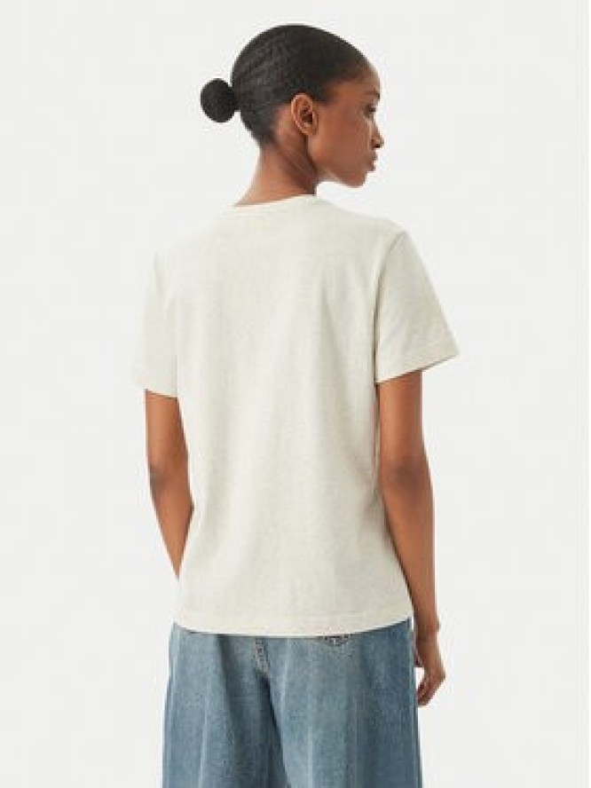 Calvin Klein Jeans T-Shirt LV047F227G Szary Classic Fit