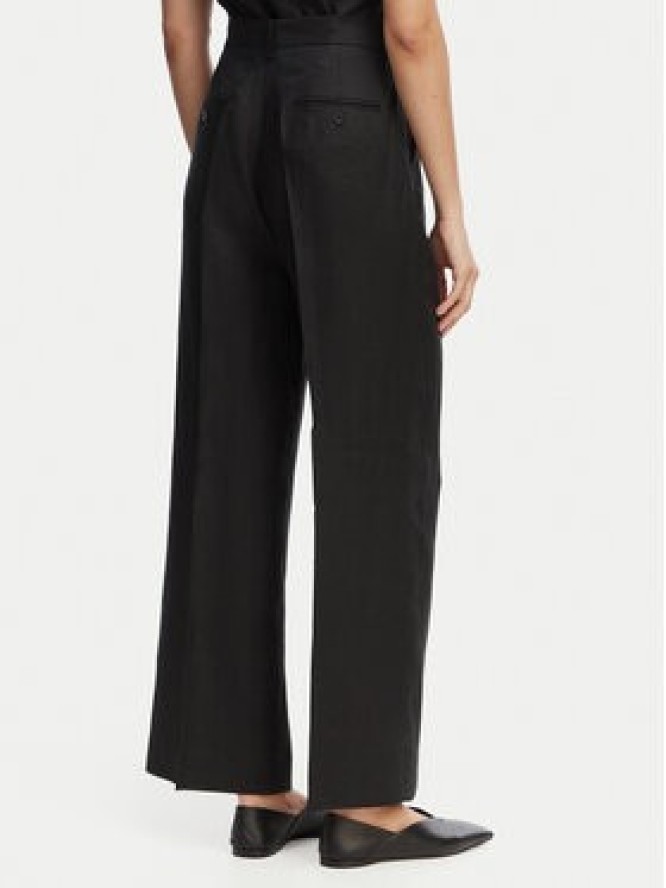 Weekend Max Mara Spodnie materiałowe Malizia 2615131112 Czarny Regular Fit