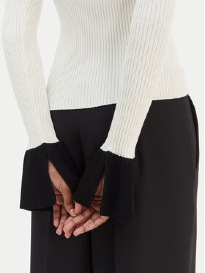 HUGO Sweter Sharro 50542608 Beżowy Slim Fit