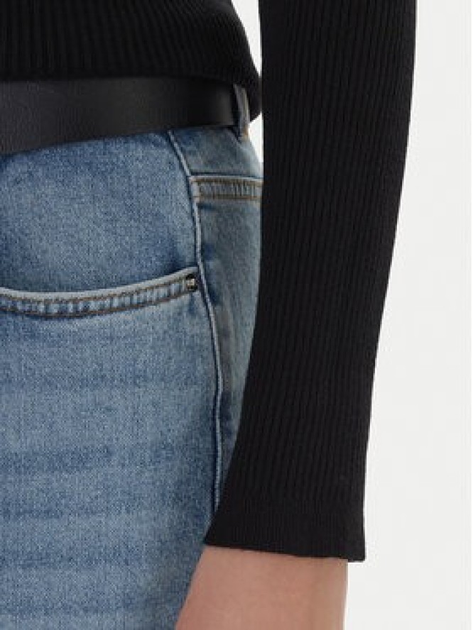 Kontatto Sweter 3M0813C Czarny Regular Fit