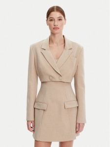 Bardot Marynarka 59657JB Beżowy Regular Fit
