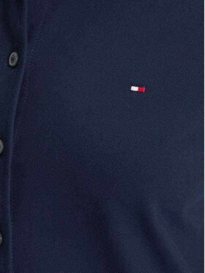 Tommy Hilfiger Koszula 1985 WW0WW43528 Granatowy Slim Fit
