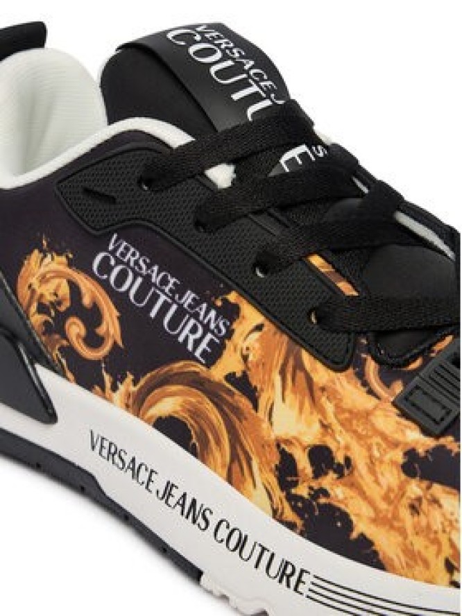 Versace Jeans Couture Sneakersy 80VA3SAA ZSE00 Czarny