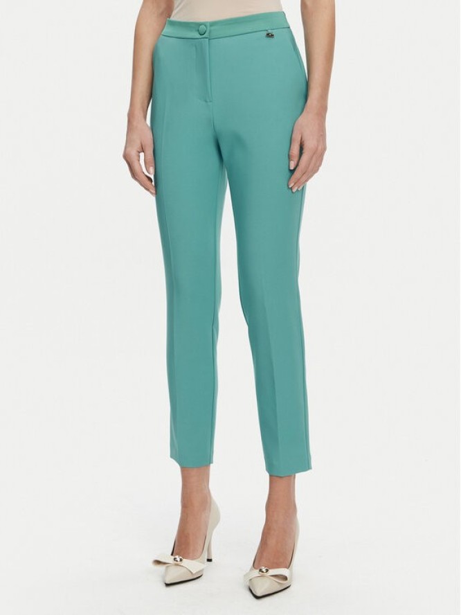 Artigli Spodnie materiałowe ACPA000774 Turkusowy Regular Fit