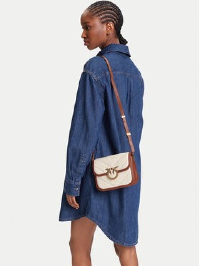 PINKO Torebka Love Box Bag Fl Mini PE 25 PLTT 104297 A2C7 Beżowy