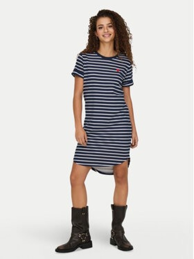 JDY Sukienka codzienna New Ivy 15298074 Granatowy Regular Fit