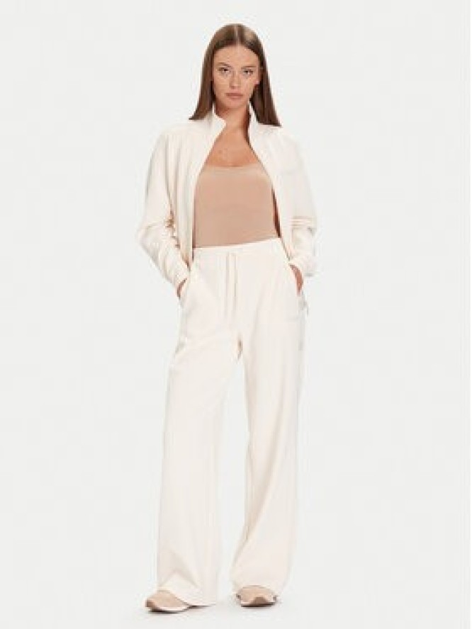 Guess Spodnie dresowe V5BB12 KCX22 Beżowy Wide Leg