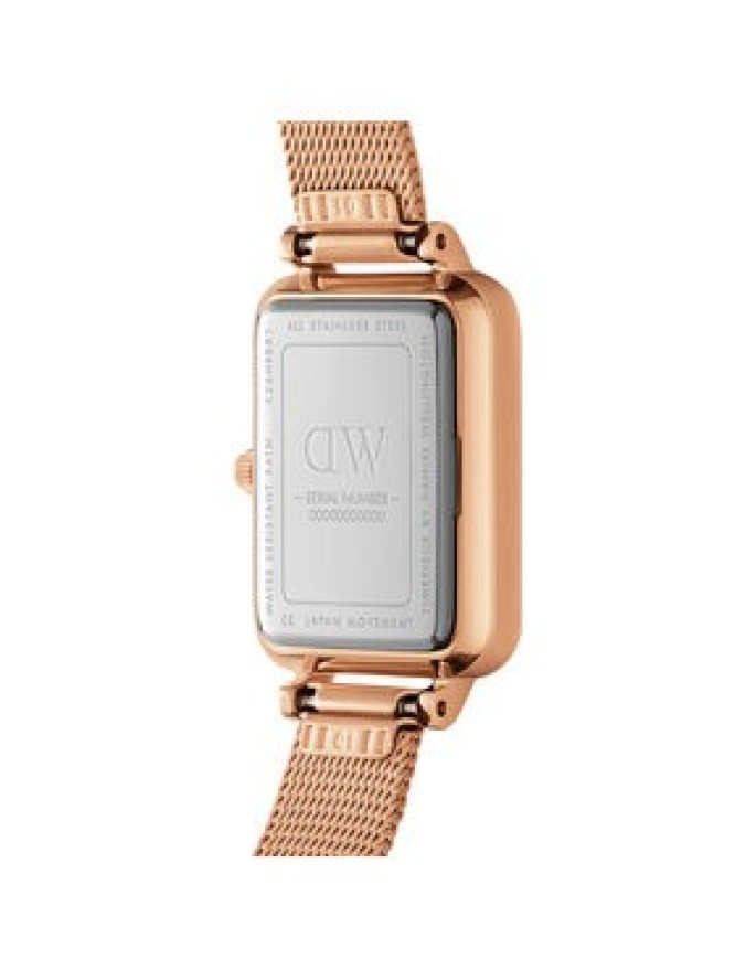 Daniel Wellington Zegarek Quadro Roman Numerals DW00100687 Złoty