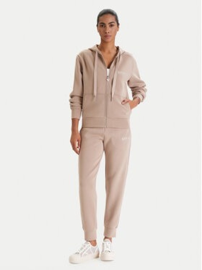 Guess Bluza W6RQ12 KBYE2 Beżowy Regular Fit